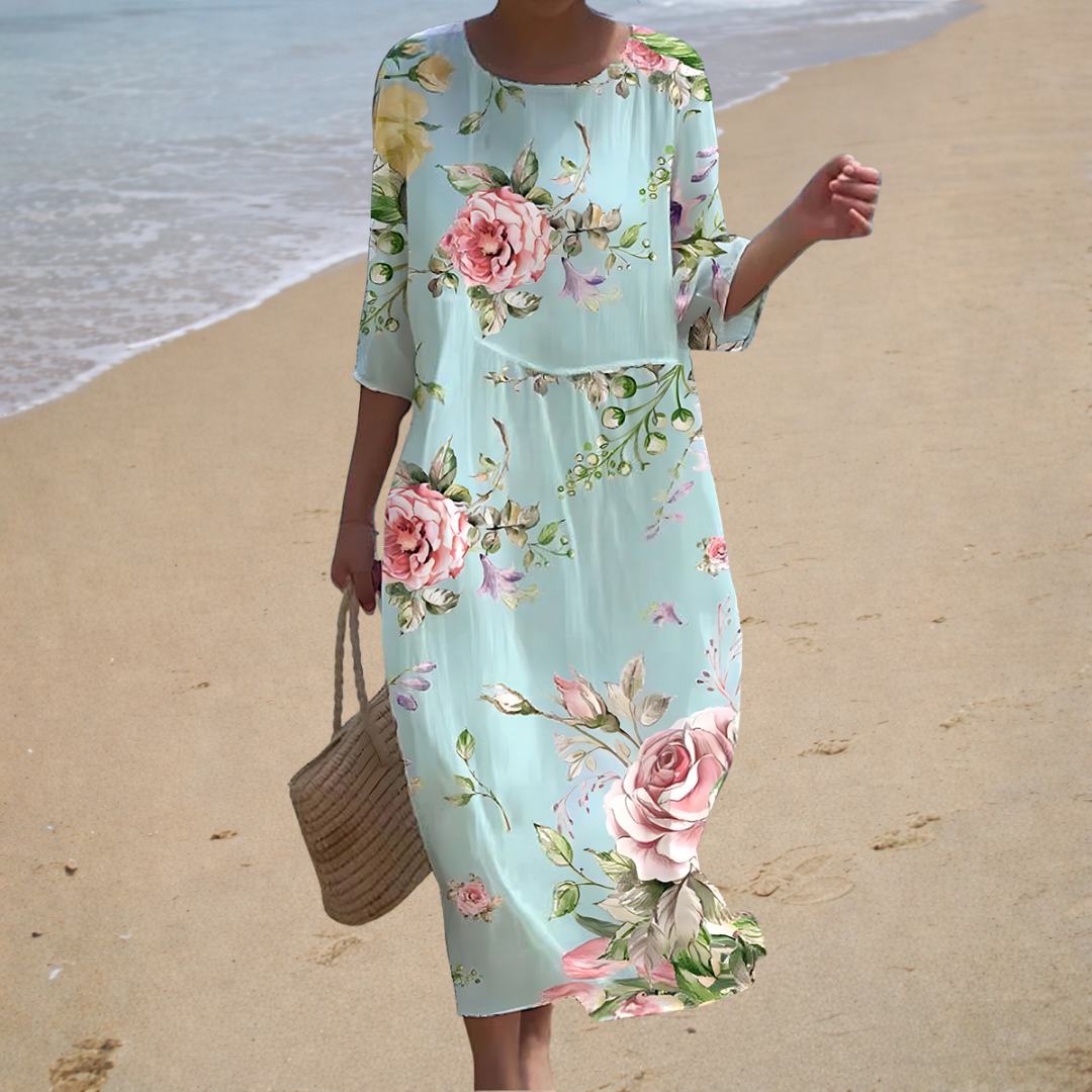 Rosanna | Abito Midi Floreale