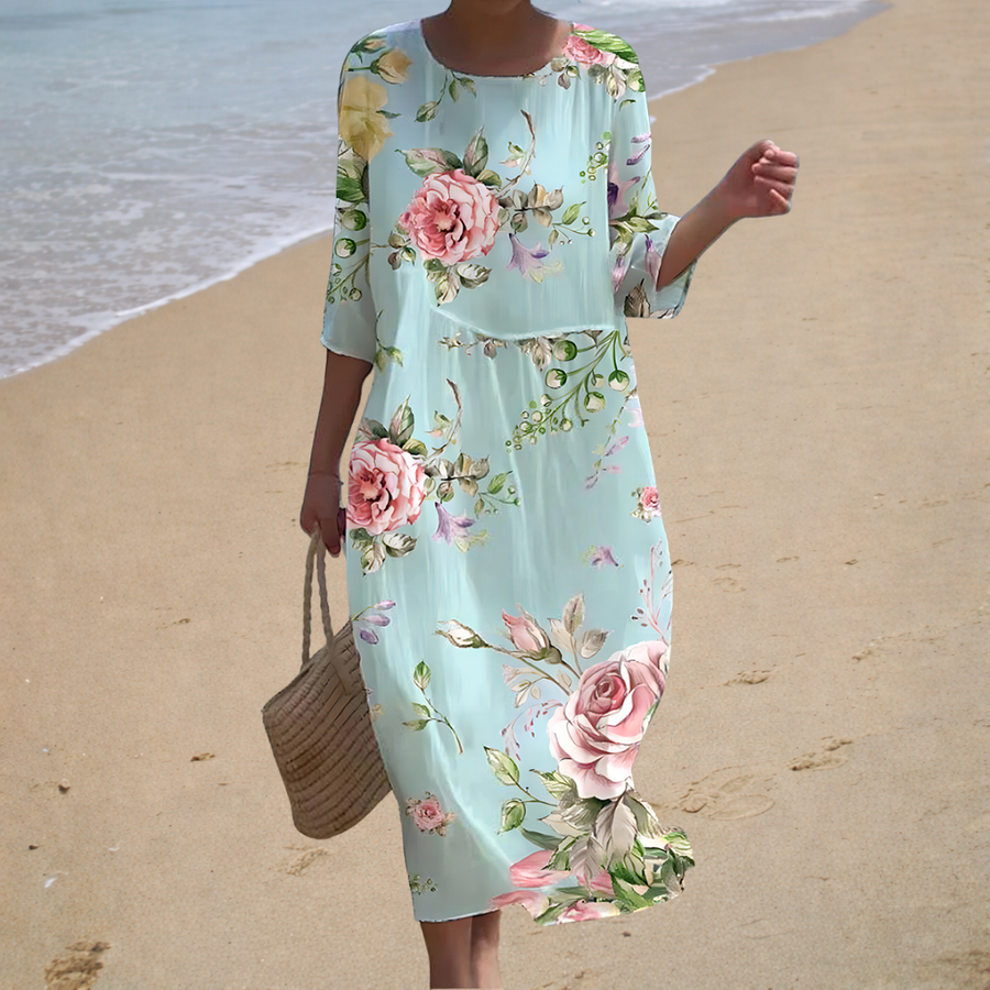 Rosanna | Abito Midi Floreale