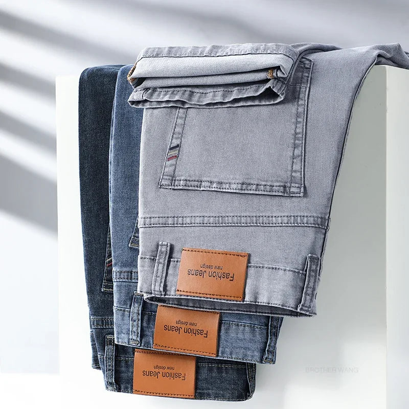 GIULIO | LIGHTWEIGHT STRAIGHT SUMMER PANTS