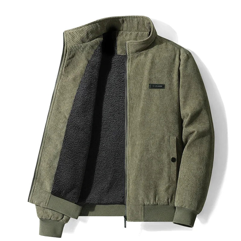 Ludo | cord jacket with fleece lining