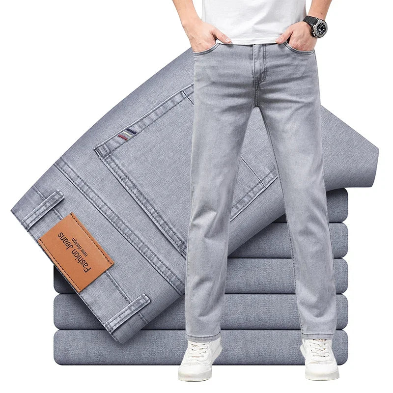 GIULIO | LIGHTWEIGHT STRAIGHT SUMMER PANTS