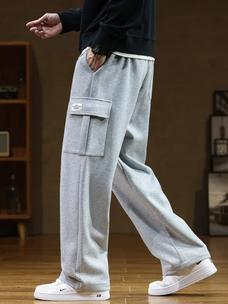 FLEECE CARGO PANTS