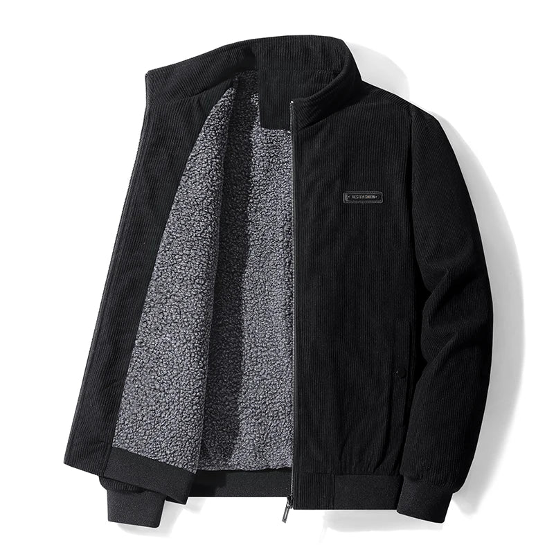 Ludo | cord jacket with fleece lining