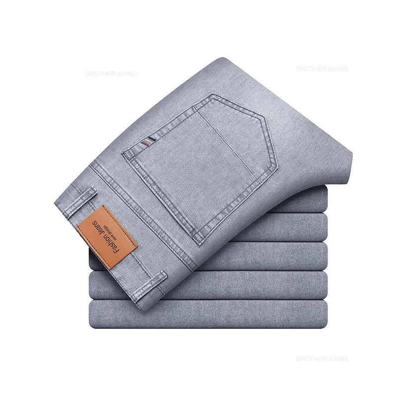 GIULIO | LIGHTWEIGHT STRAIGHT SUMMER PANTS