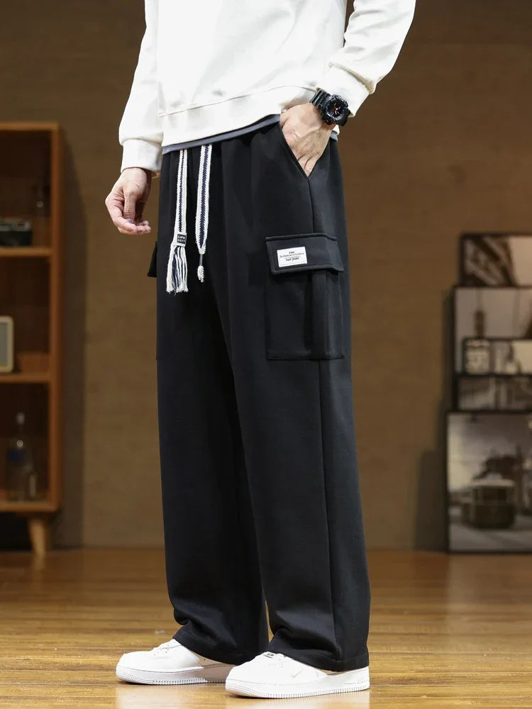 FLEECE CARGO PANTS