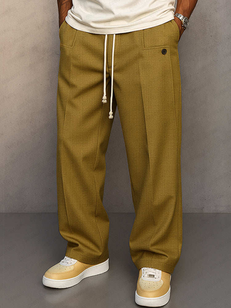 ELEGANT PANTS WITH DRAWSTRING