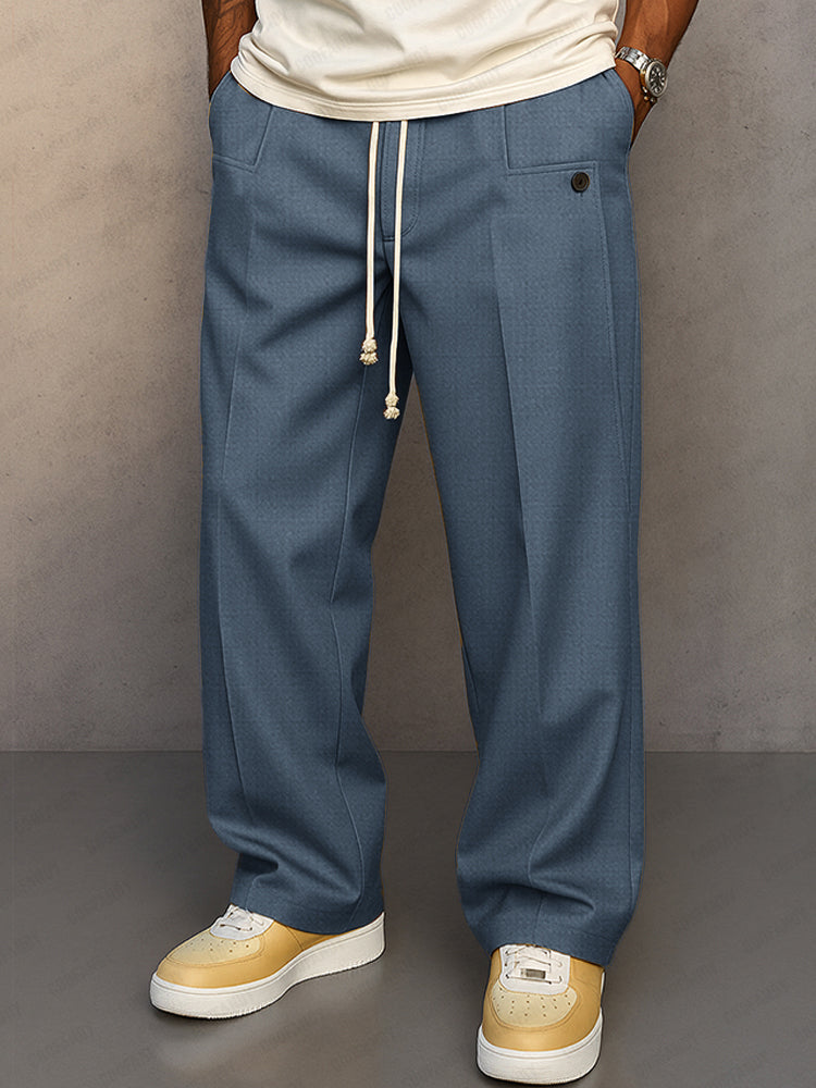 ELEGANT PANTS WITH DRAWSTRING