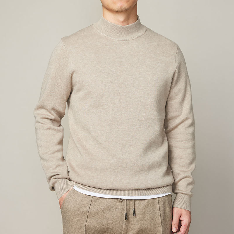 REGULAR-FIT COTTON SWEATER | ELEVATED COMFORT FOR MODERN DAYS