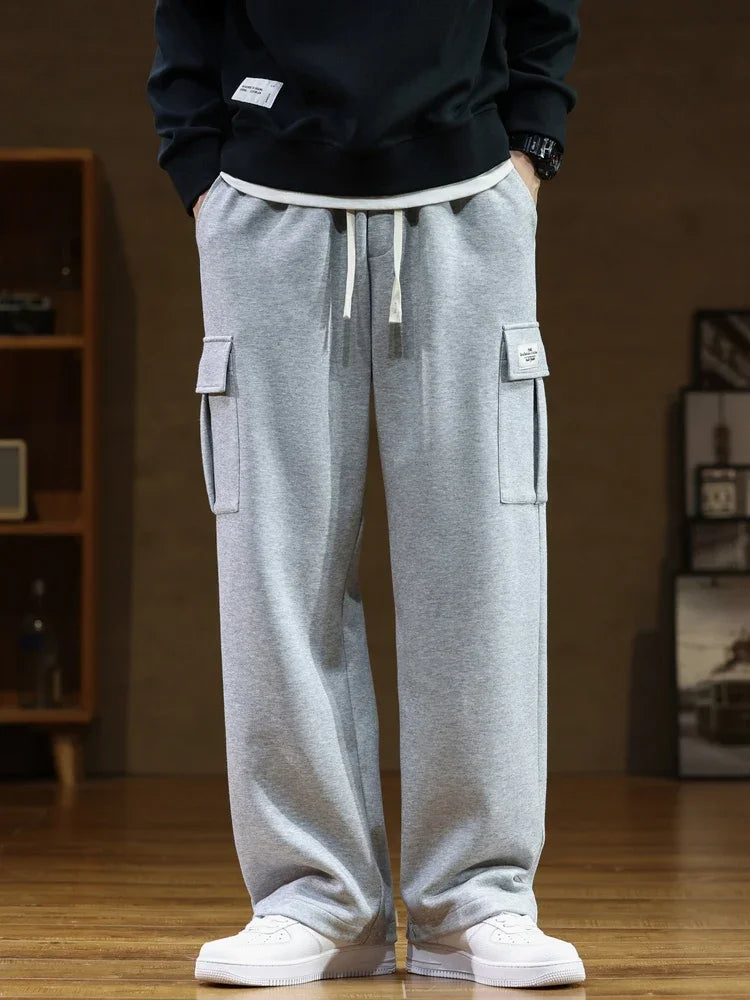 FLEECE CARGO PANTS