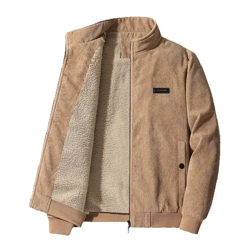 Ludo | cord jacket with fleece lining