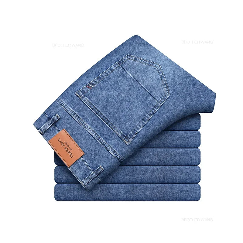 GIULIO | LIGHTWEIGHT STRAIGHT SUMMER PANTS