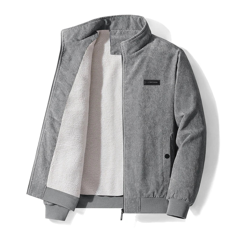 Ludo | cord jacket with fleece lining
