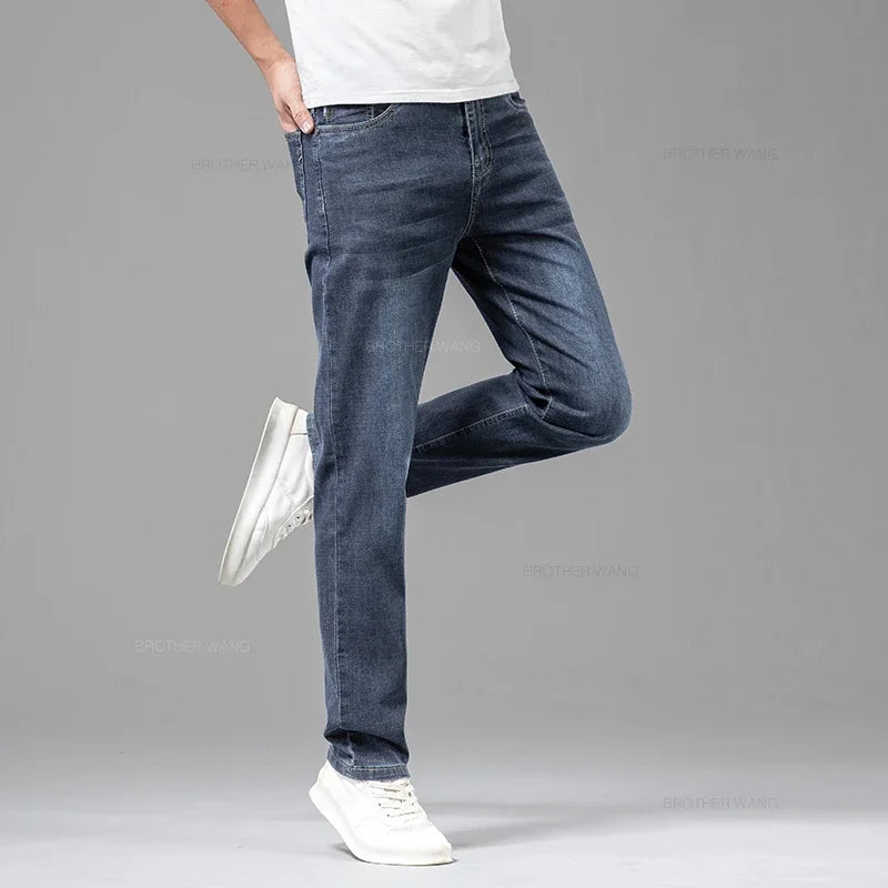 GIULIO | LIGHTWEIGHT STRAIGHT SUMMER PANTS