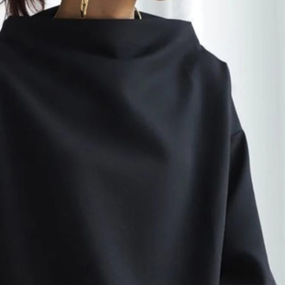 Margot | Top in maglia morbida con collo alto