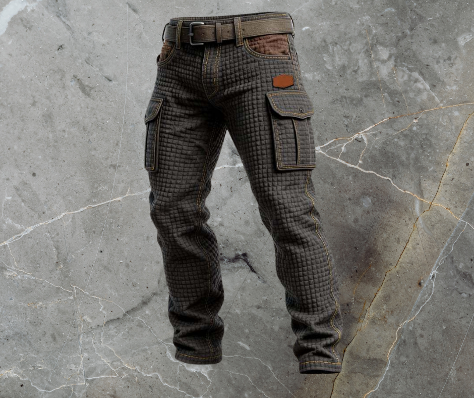 REINFORCED CARGO PANTS FOR MEN
