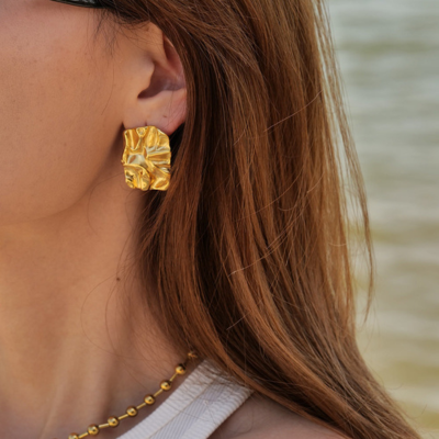KAIA Geometric Square Earrings