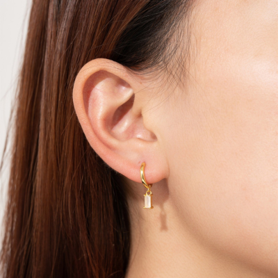 Harley-Inspired Diamond Earrings