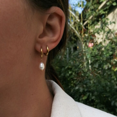 Bethany Elegant Pearl Earrings