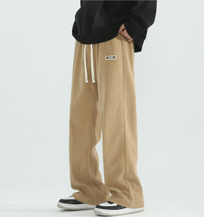 Wide Corduroy Pants for Men