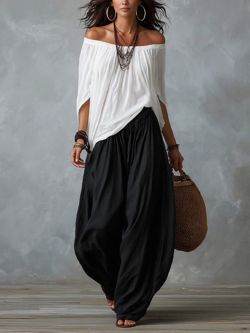 Isabella | Completo Bohemien Fluido Lantern