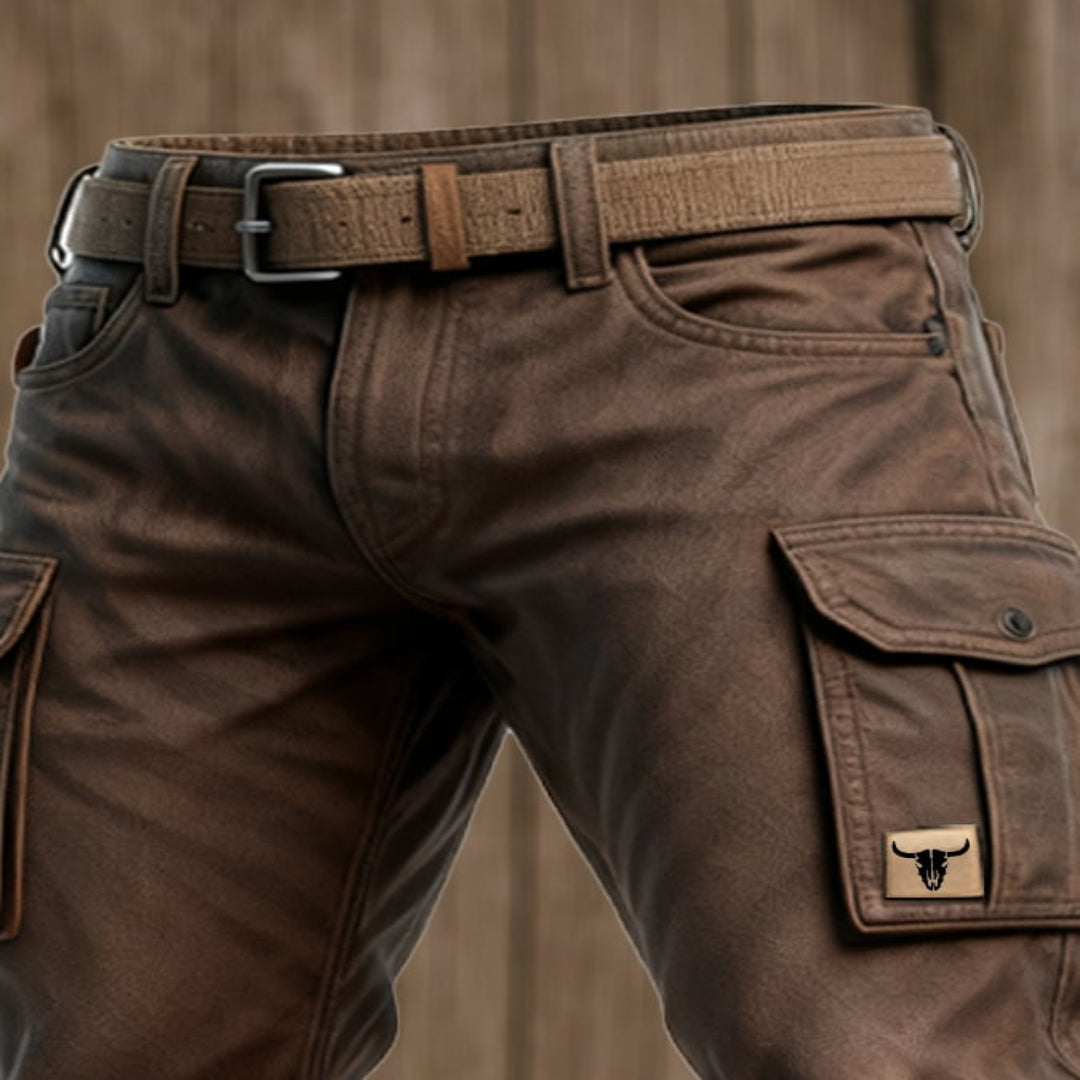 DOUBLE-LINED CARGO PANTS FOR MEN