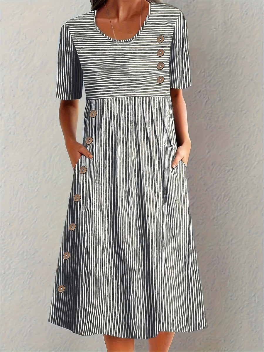 Sofia | Vestito Estivo a Righe