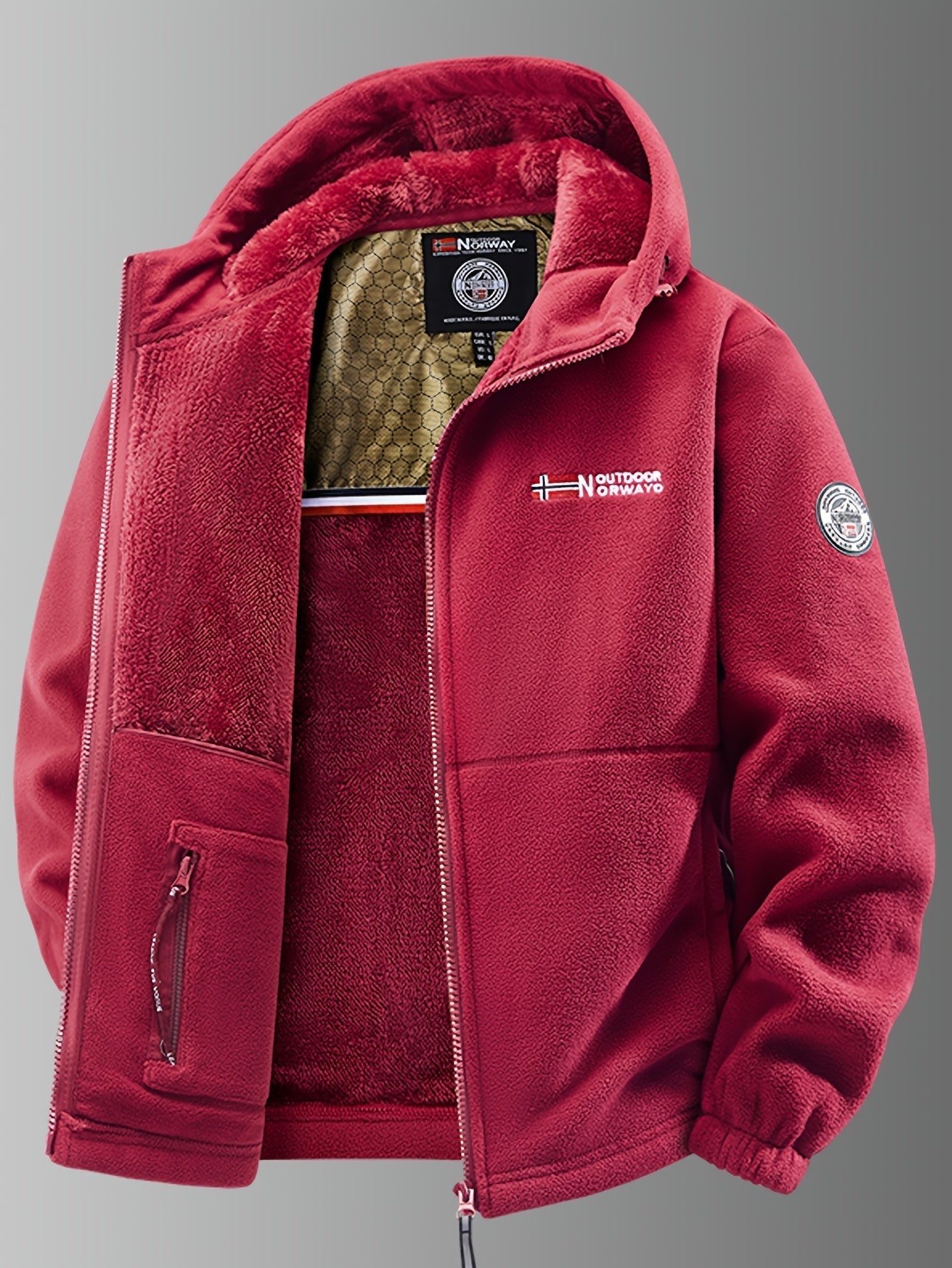 THERMAL POLAR FLEECE JACKET FOR MEN