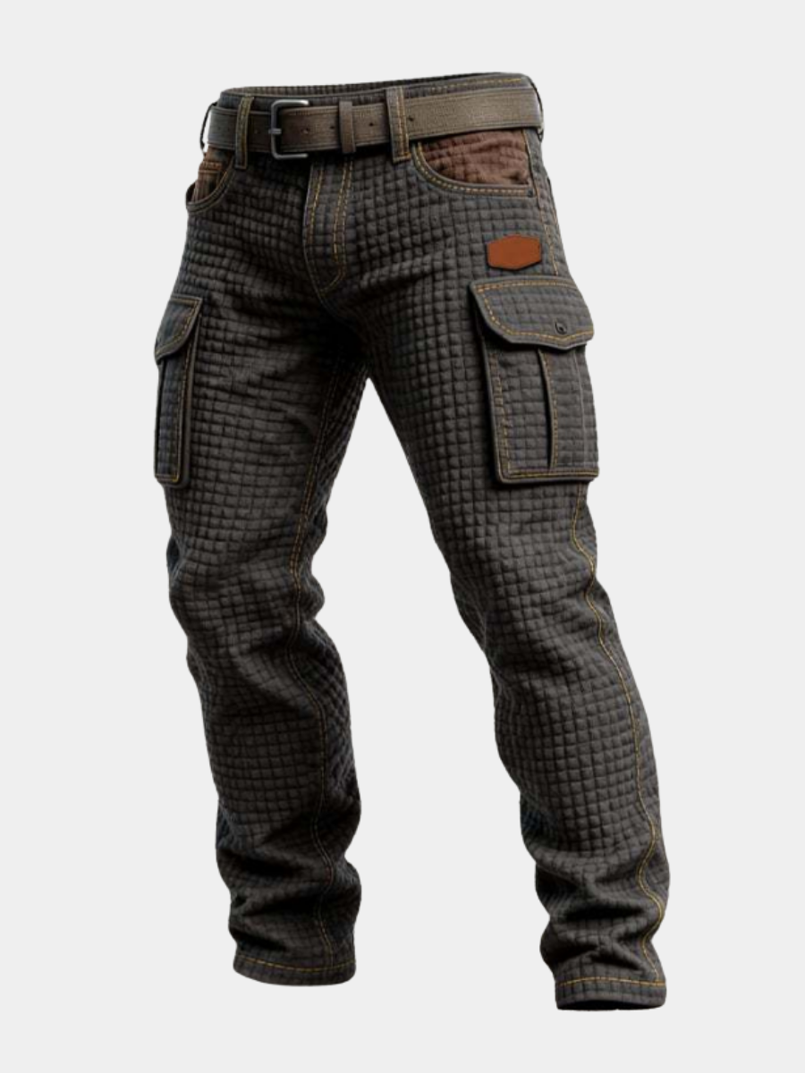 REINFORCED CARGO PANTS FOR MEN