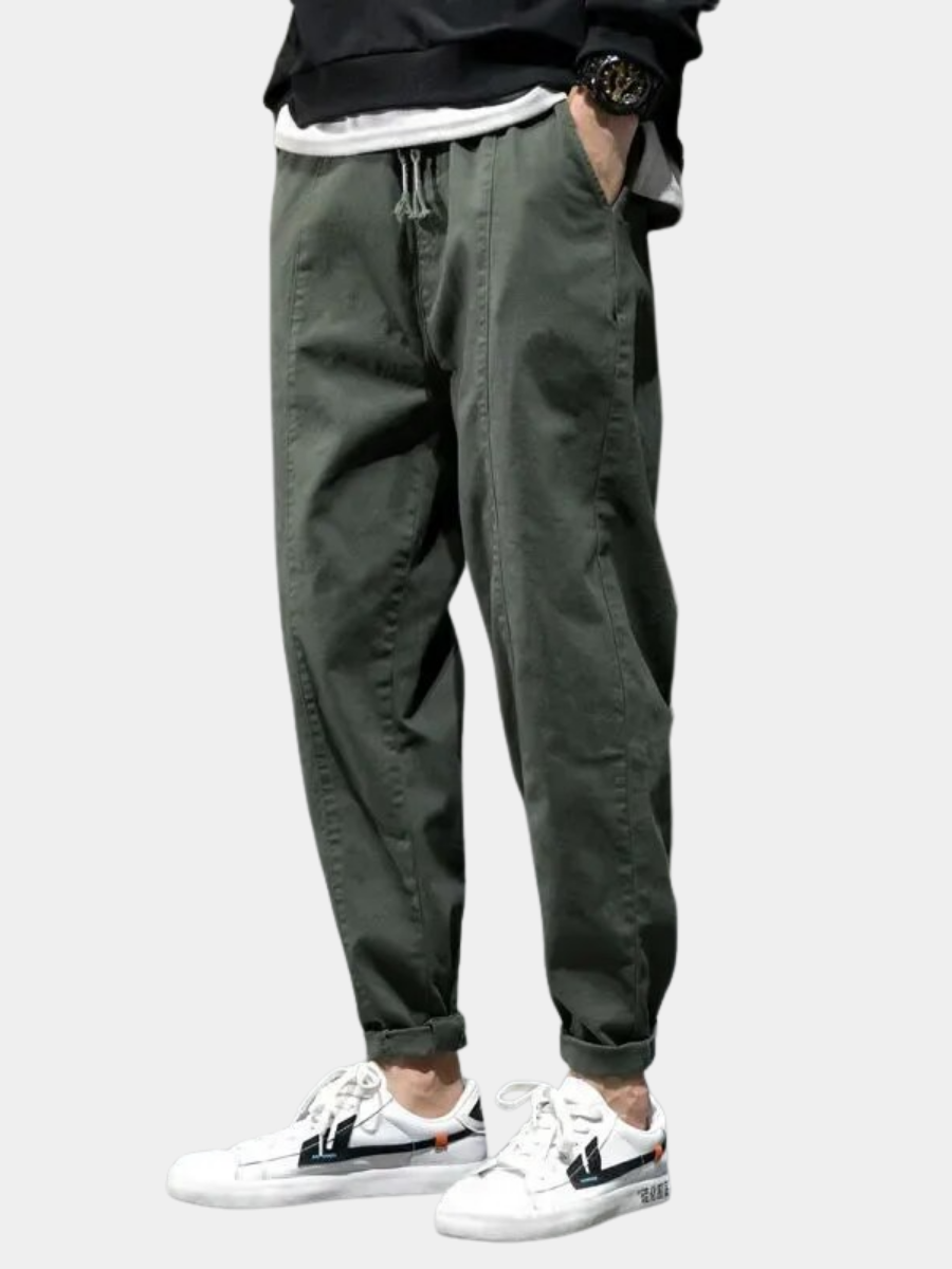 Men's Slim Fit Cotton Blend Joggers