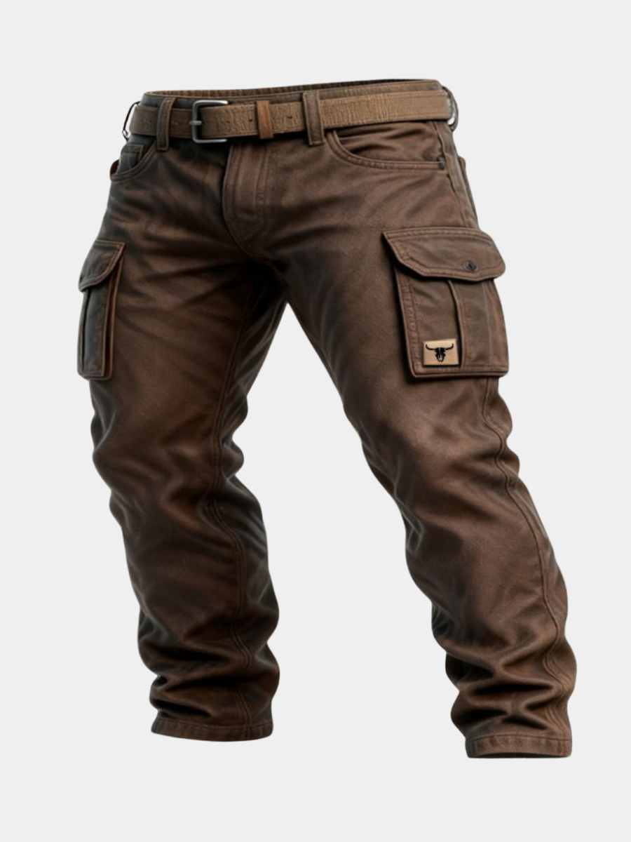 DOUBLE-LINED CARGO PANTS FOR MEN