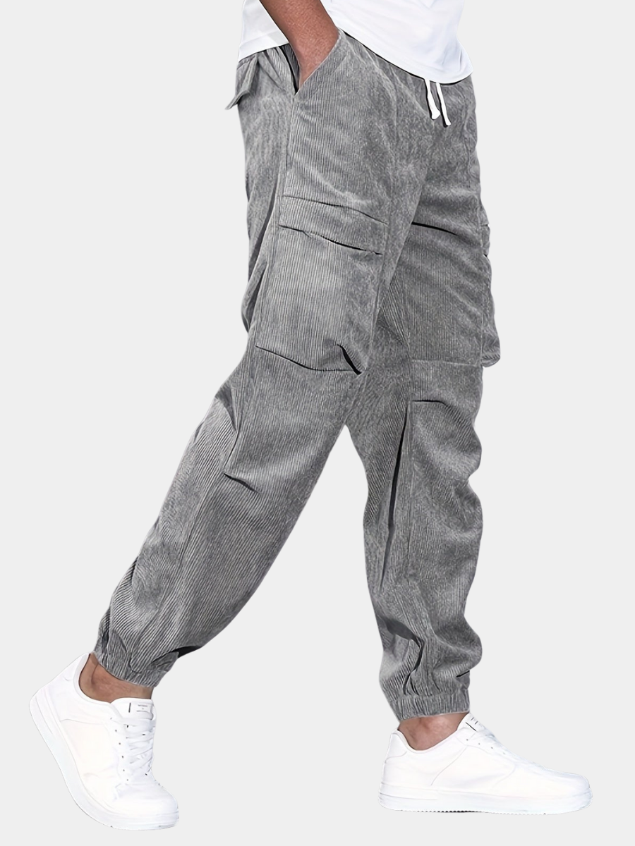 CORDUROY CARGO PANTS