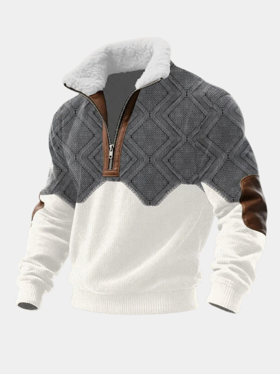 Aveline Dubllin| HIGH COLLAR FLEECE PULLOVER