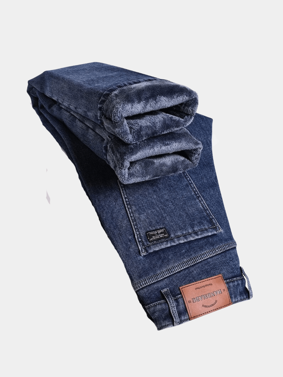 THERMAL DENIM PANTS