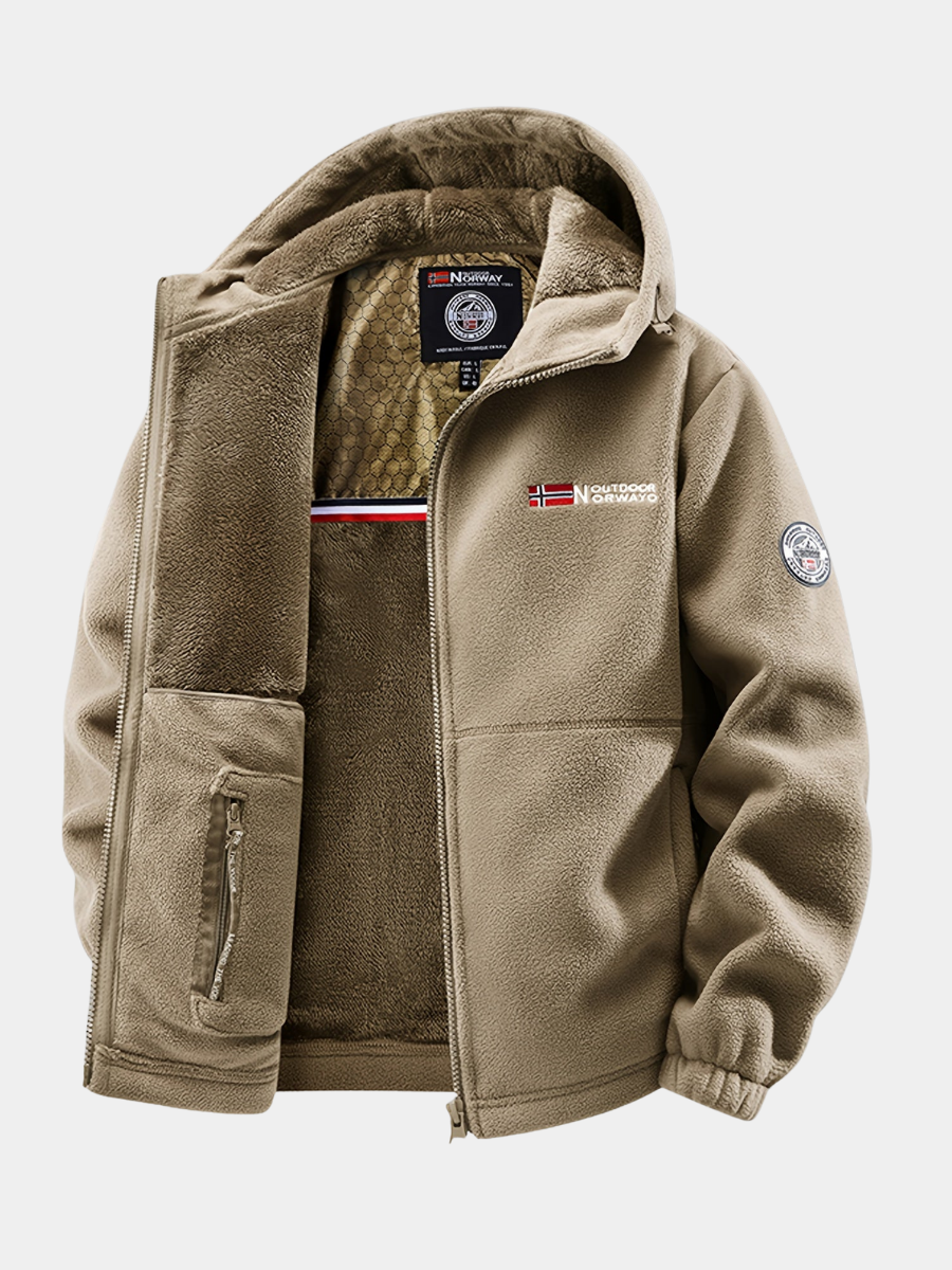 THERMAL POLAR FLEECE JACKET FOR MEN