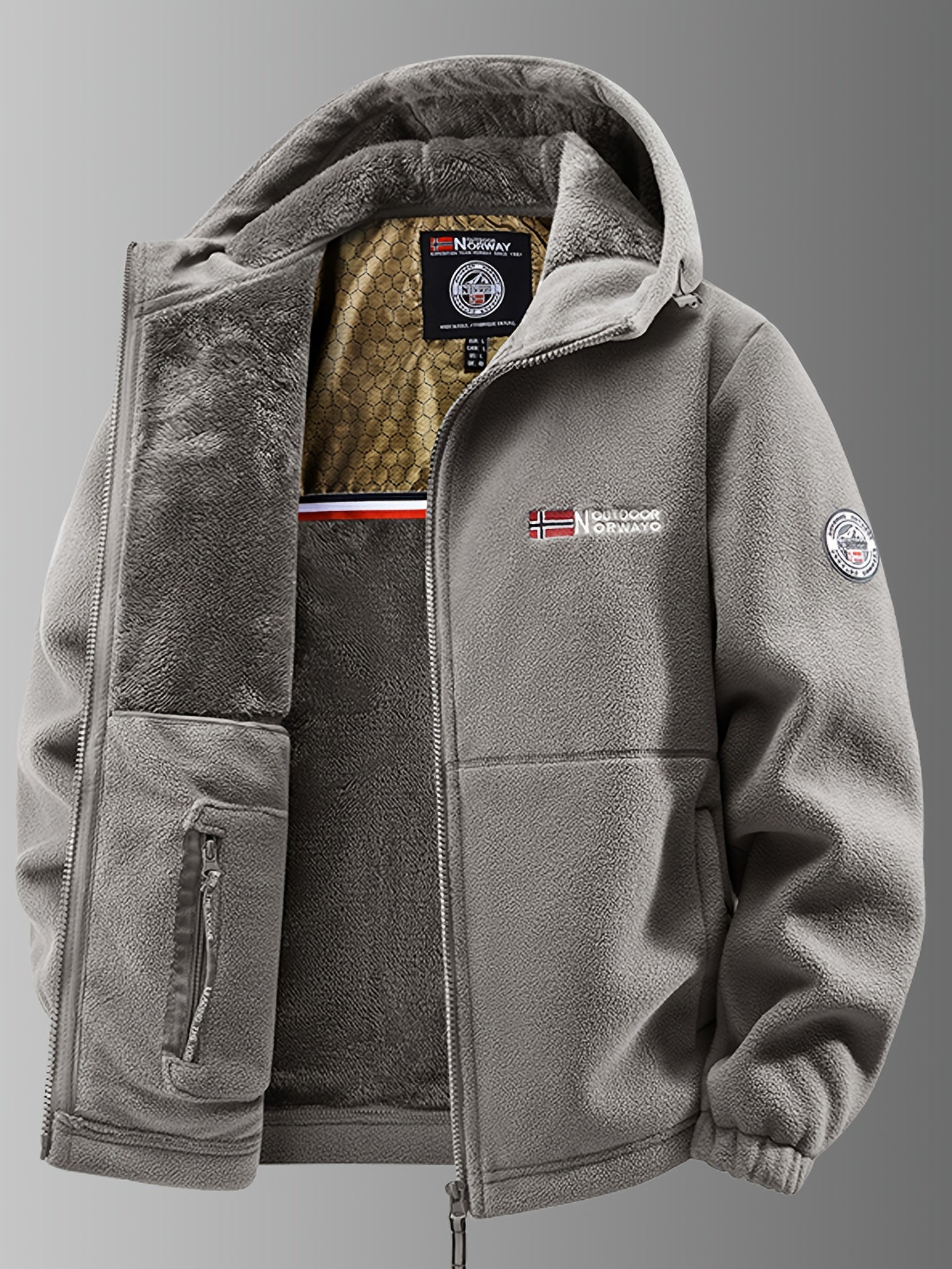 THERMAL POLAR FLEECE JACKET FOR MEN