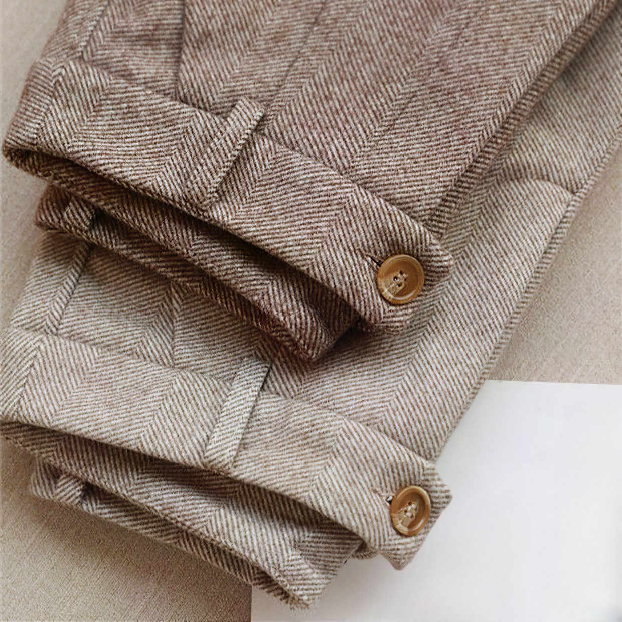 CUSTOM PURE WOOL ELEGANT PANTS