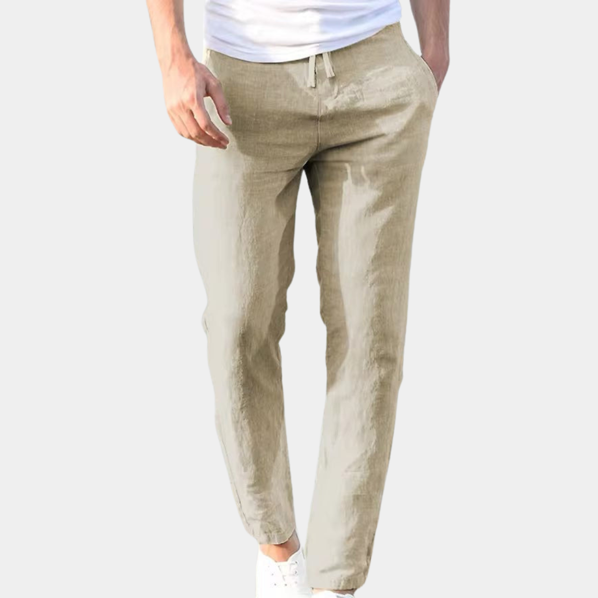 BENIAMINO | LIGHT LINEN PANTS