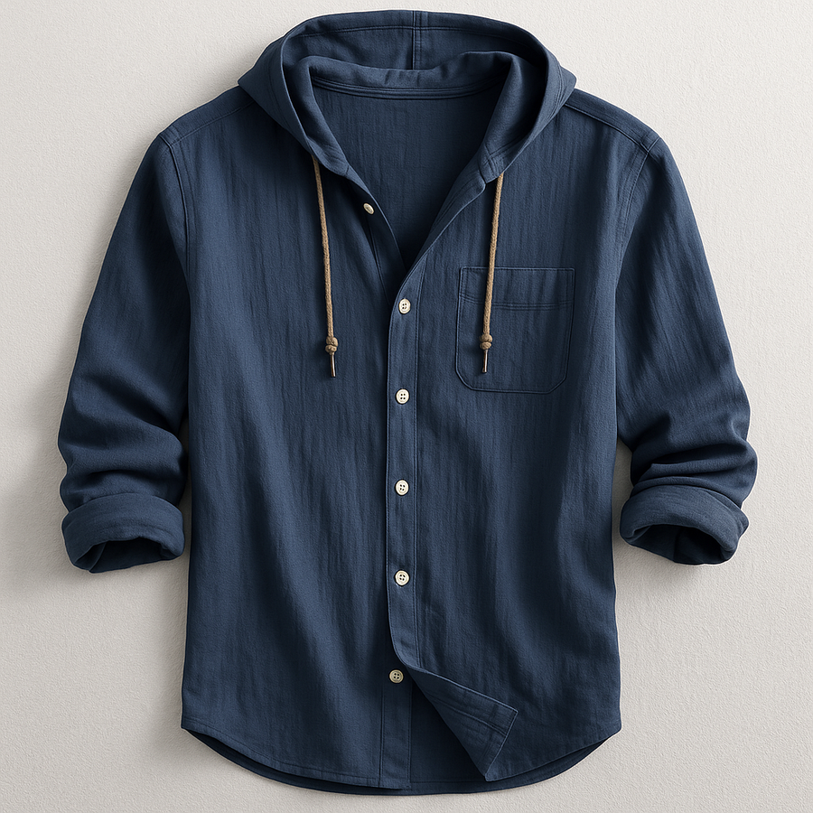 Aveline Dublin| LUXURY SHIRT WITH HOOD