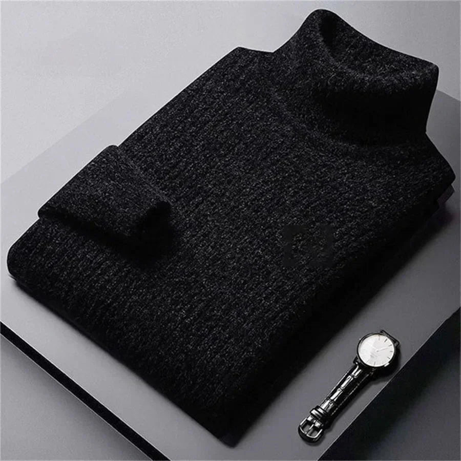 MICHAEL RIBBED TURTLENECK | WARM COMFORT, EFFORTLESS ELEGANCE