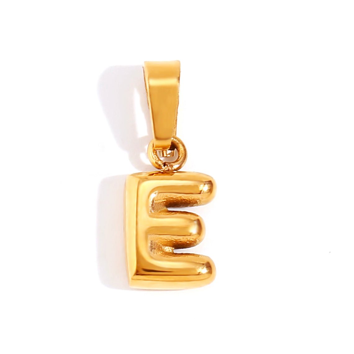 Sophisticated Bubble Letter Necklace