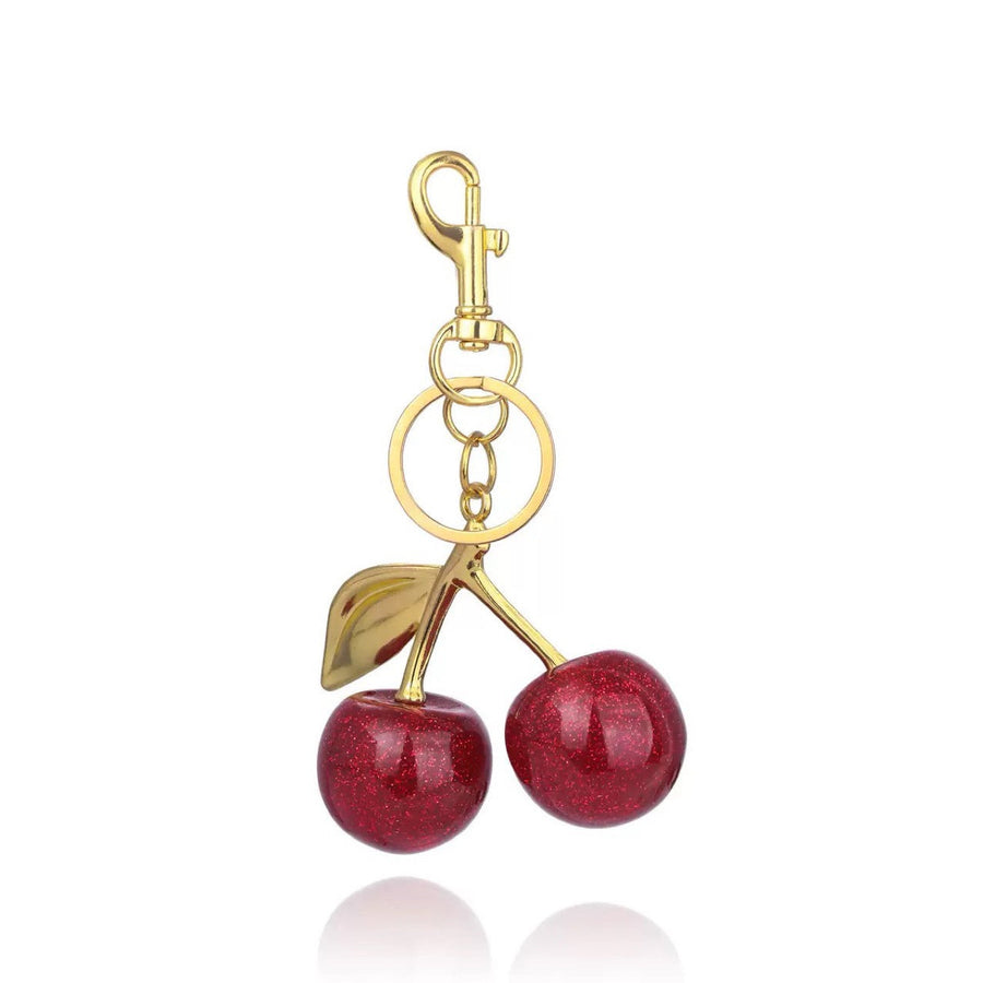 Viral Cherry Keychain