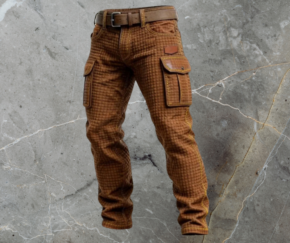 REINFORCED CARGO PANTS FOR MEN