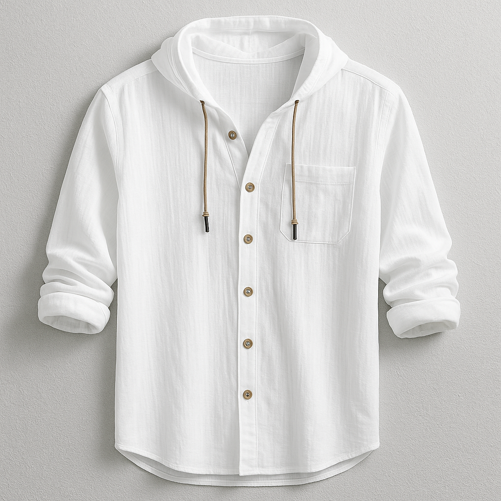 Aveline Dublin| LUXURY SHIRT WITH HOOD