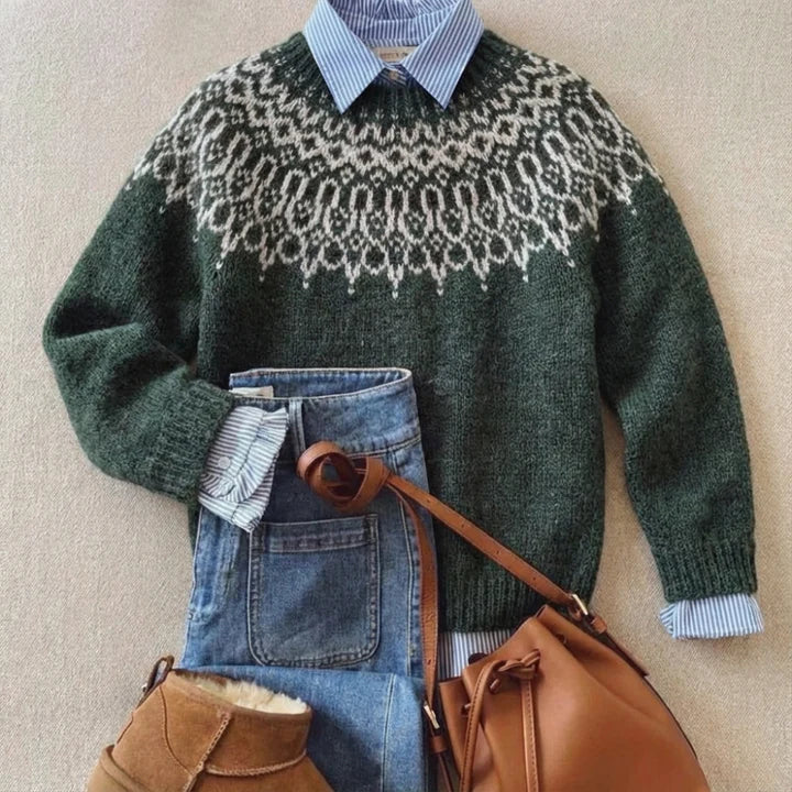 LUNDRA | CLASSIC VINTAGE KNIT SWEATER