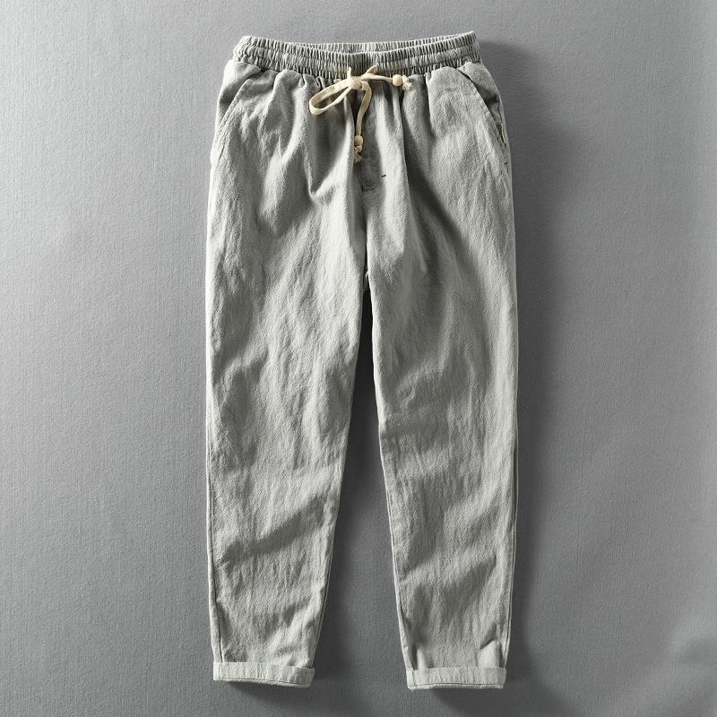 Casual Fit Linen Pants for Men