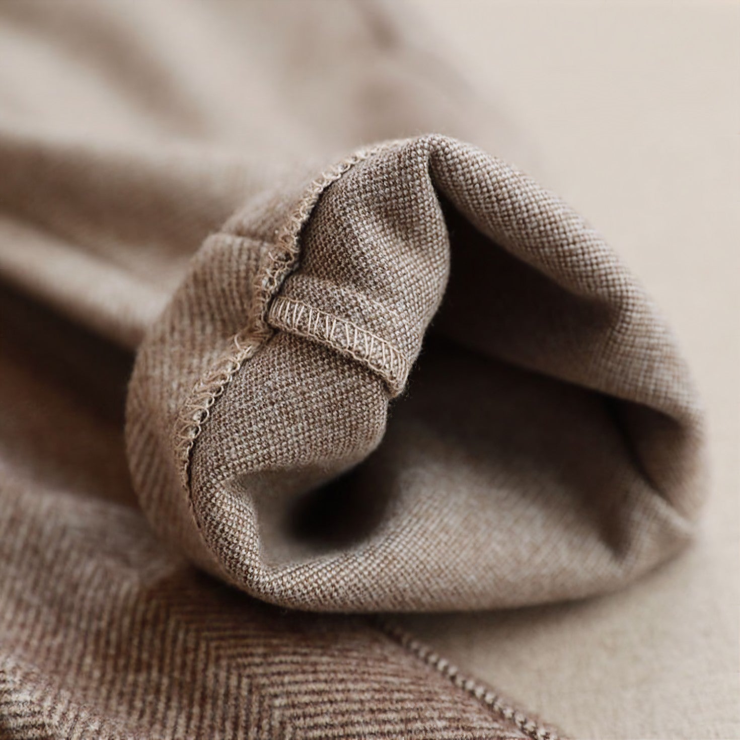 CUSTOM PURE WOOL ELEGANT PANTS