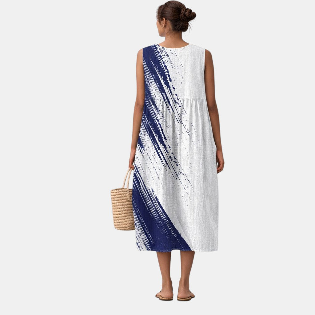 Elena™ | Abito Midi Elegante per il Giorno per Giorno