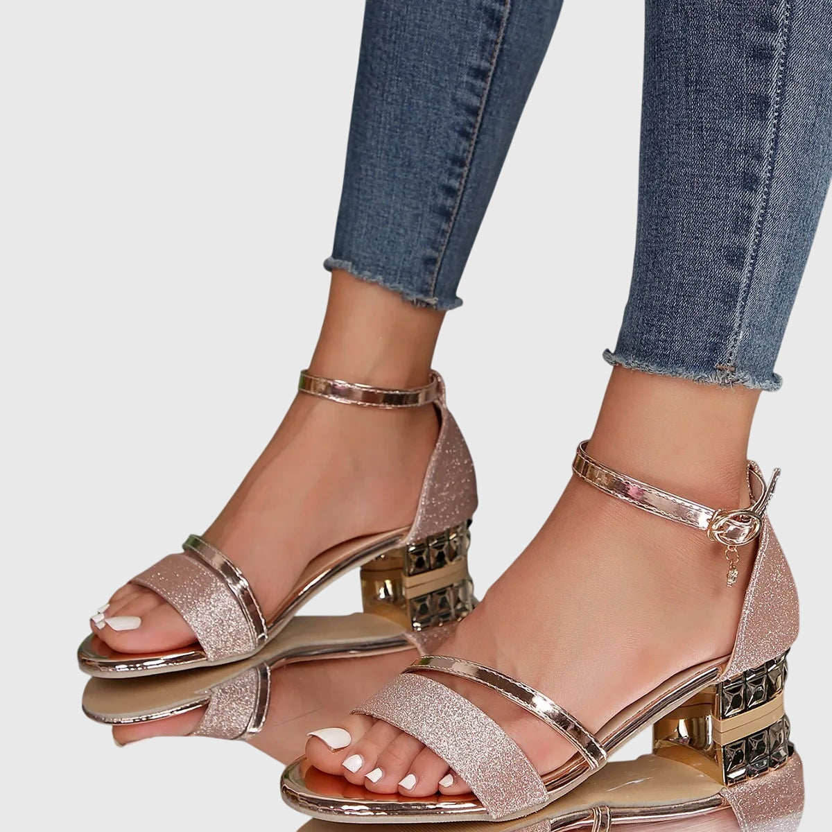 Alison™ | Sandali Ortopedici con Tacco