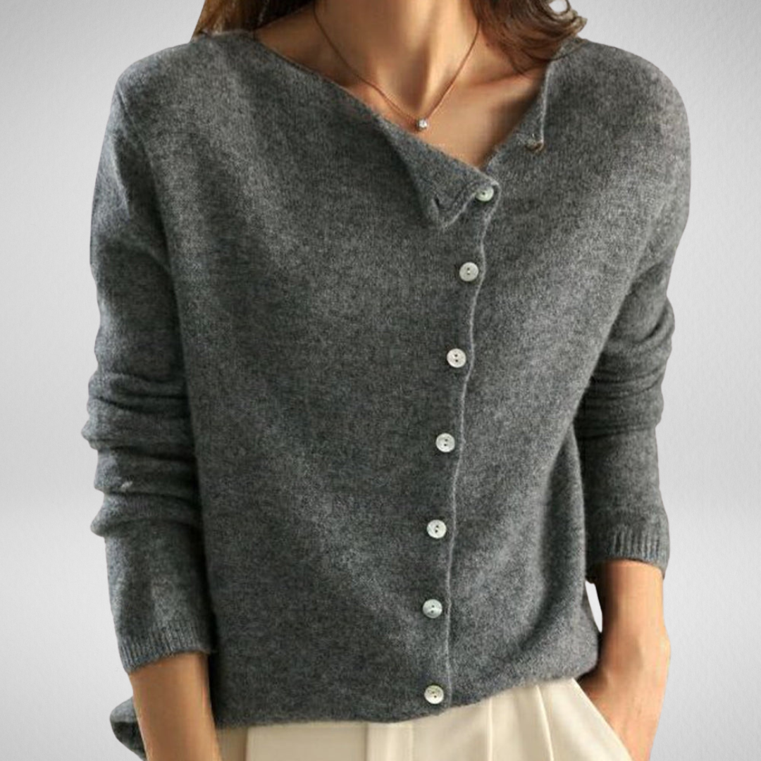 Fenya | Cardigan Donna con Bottoni Frontali