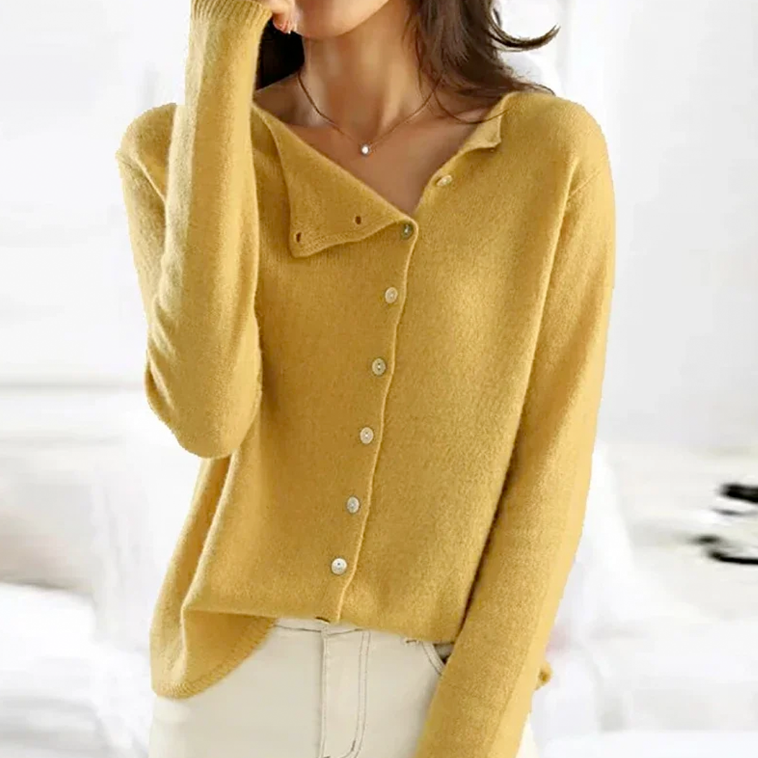Fenya | Cardigan Donna con Bottoni Frontali